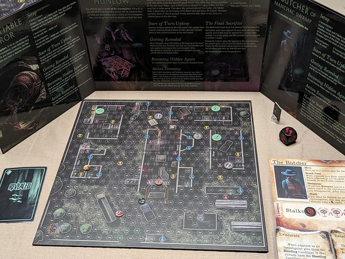 The Stifling Dark Mini-Erweiterung – 5 Alternative Karten Für Das Horror-Strategiespiel (Basisspiel Benötigt)